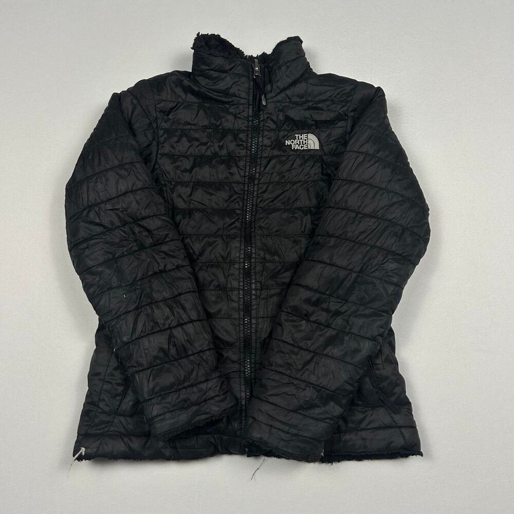 The North Face Black Sherpa Lined Puffer Jacket